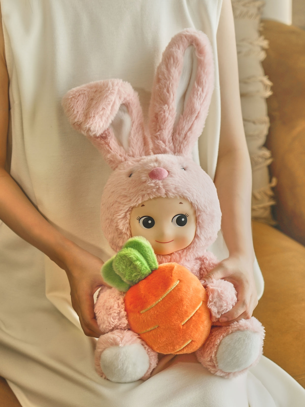 Sonny Angel - Peluche lapin rose