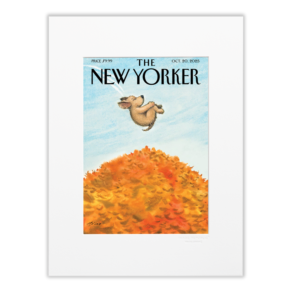 Affiche The Newyorker 292 - Bliss 20 Oct. 2020