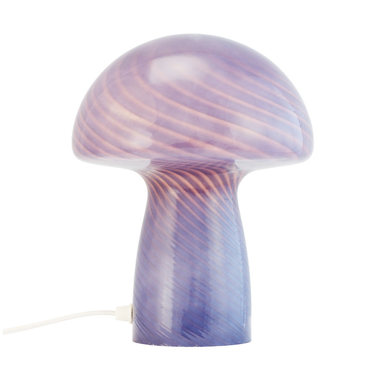 Lampe Champignon Jenny H.23 cm - bleu
