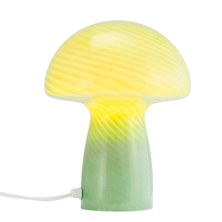 Lampe Champignon Jenny H.23 cm - vert