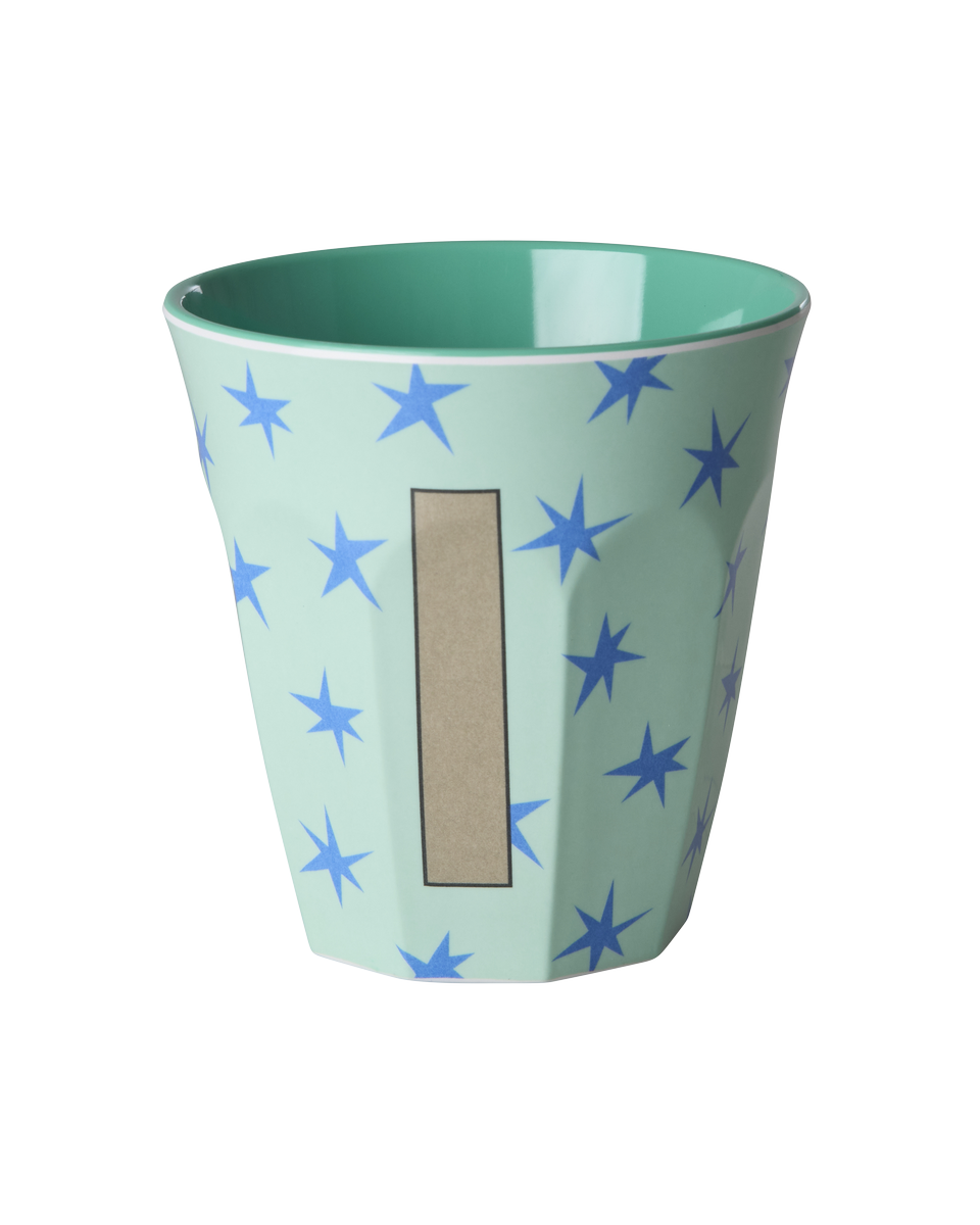 Gobelet Lettre mélamine Stars