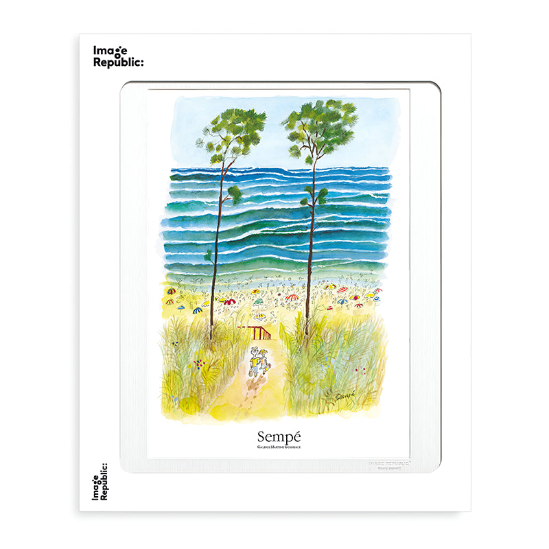 Affiche Sempé - Ocean Couple