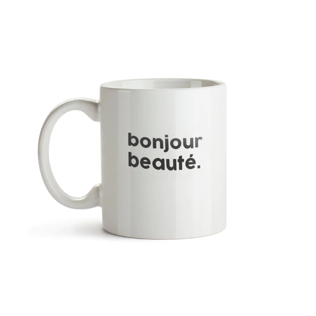 Félicie Aussi Mug Message - Bonjour Beauté