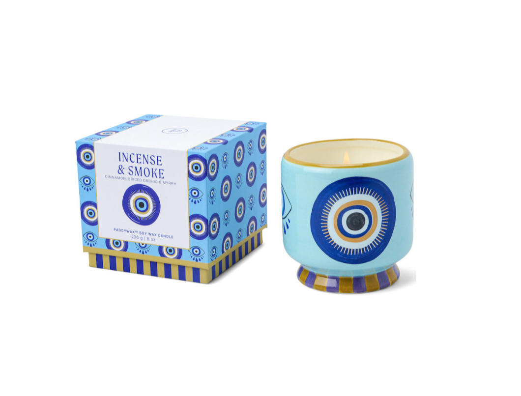 Bougie parfumée Adopo Eye - Encens & fumée