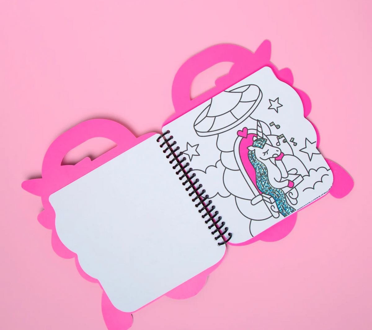 OMY Super coloring & stickers book - Lily