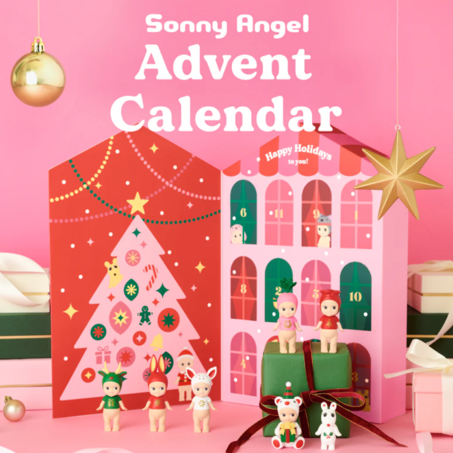 Calendrier de l'Avent Sonny Angel - 12 cases