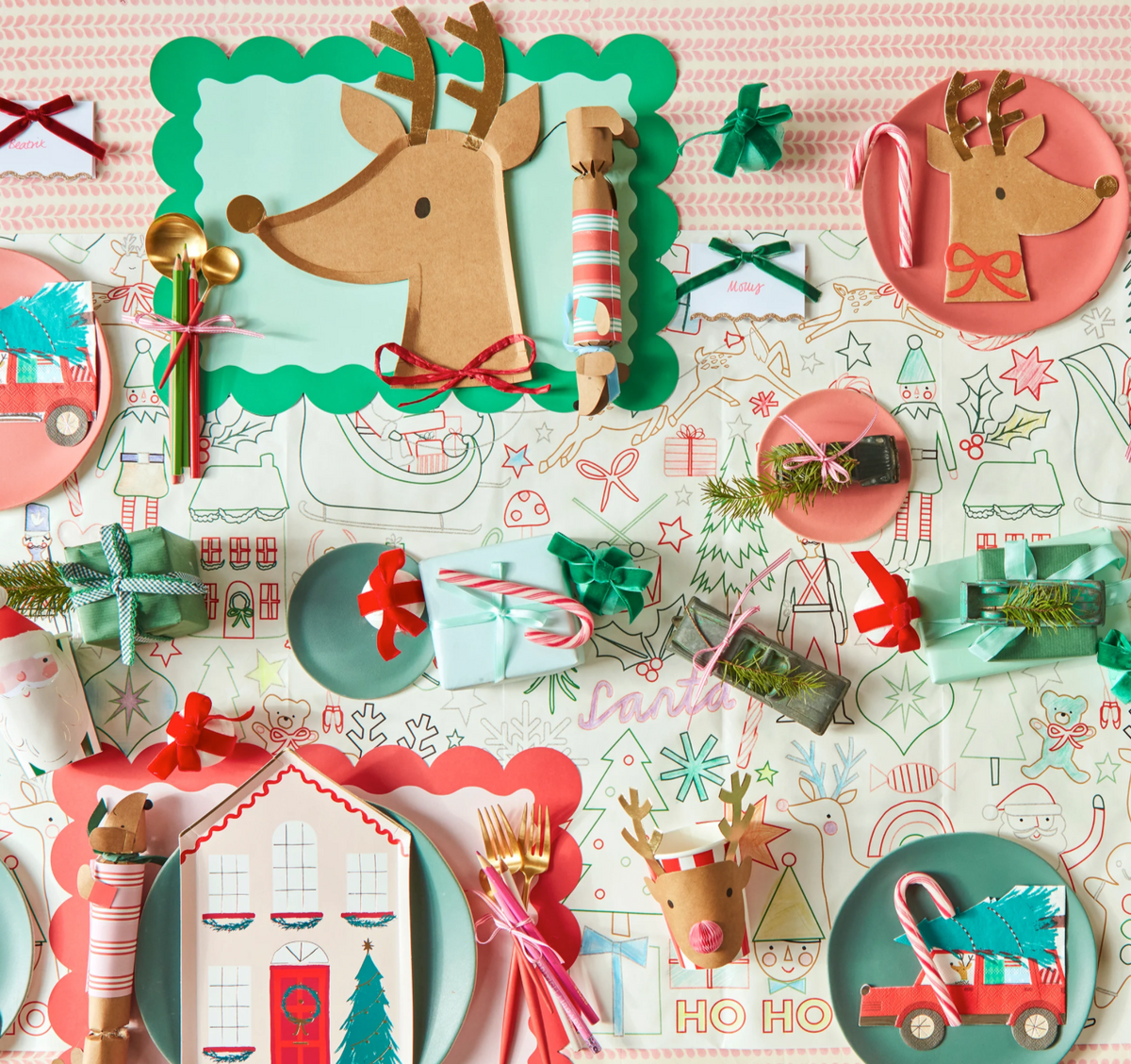 8 sets de table papier