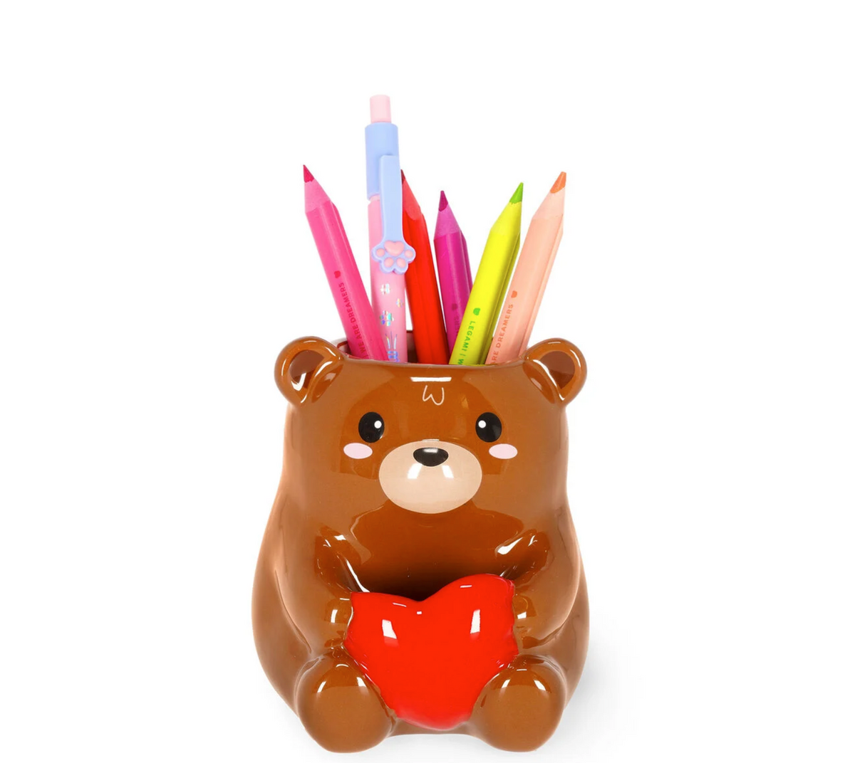 Legami Pot à crayons céramique - Teddy bear