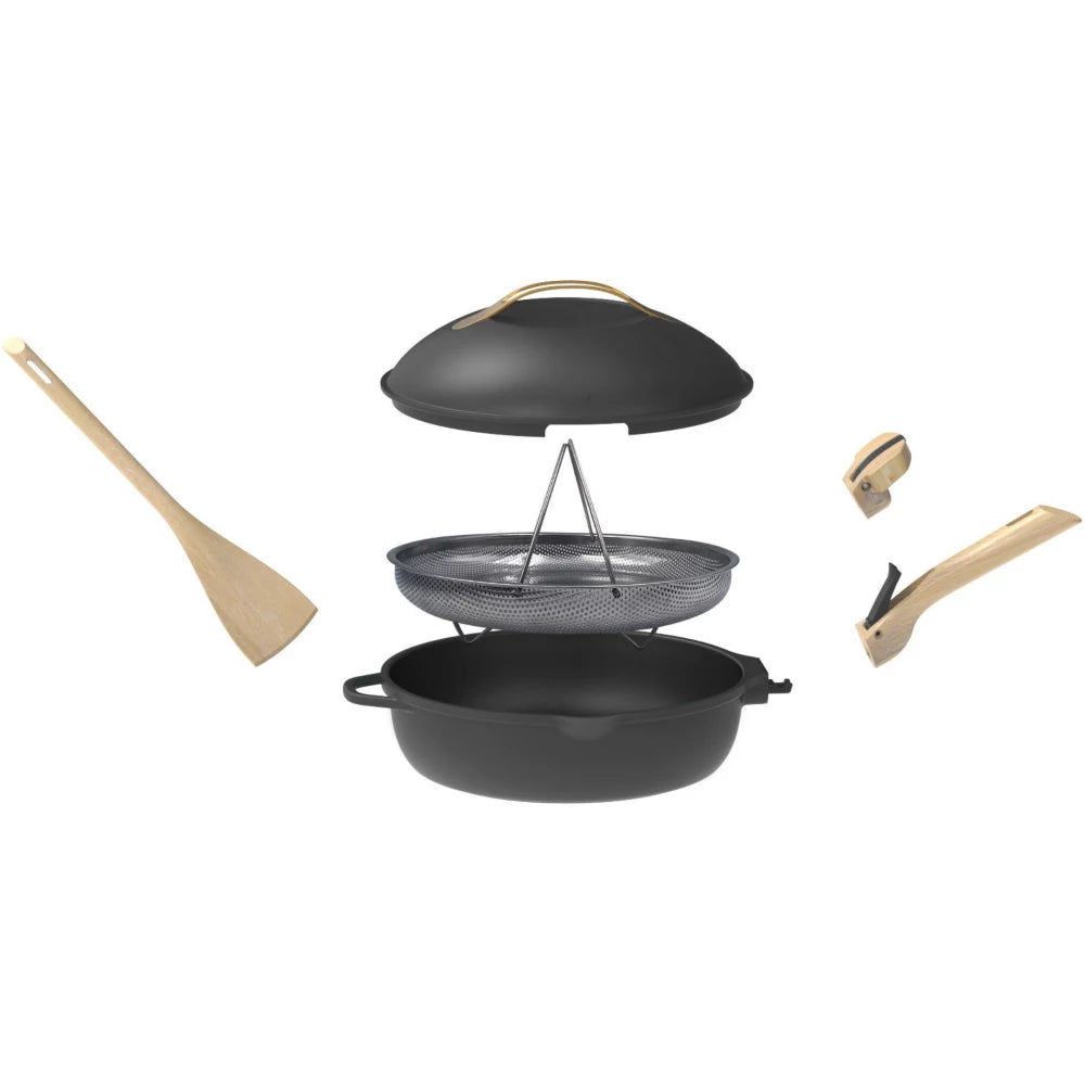 Cookut La Fabuleuse Poêle 8 en 1 - ø 28 cm - Météore