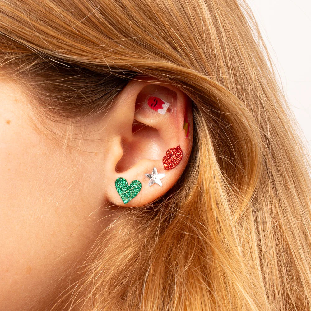 OMY Boucles d'oreilles autocollantes - Kawaii
