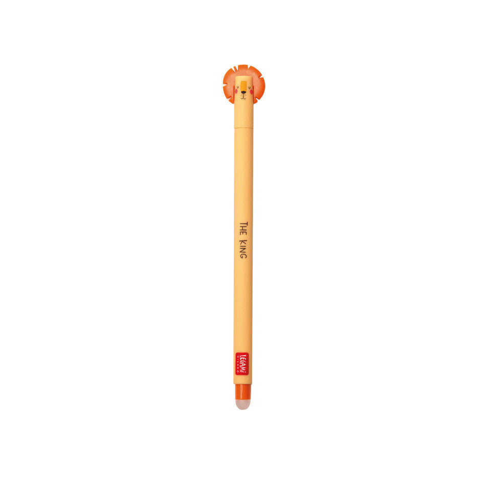 Set de 3 stylos gel effaçable - animaux