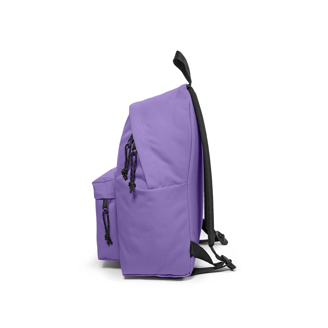 Sac à dos Eastpak Padded Pak'R Petal Lilac, vue de coté