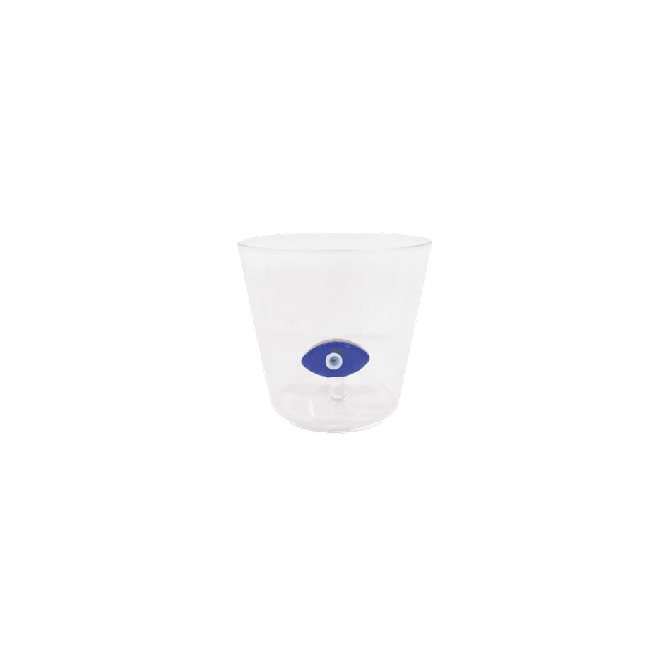Verre œil bleu