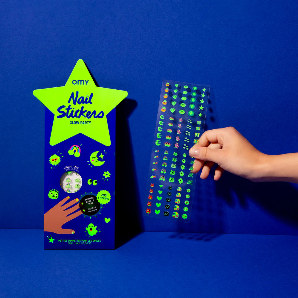 OMY Nails stickers - Glow party