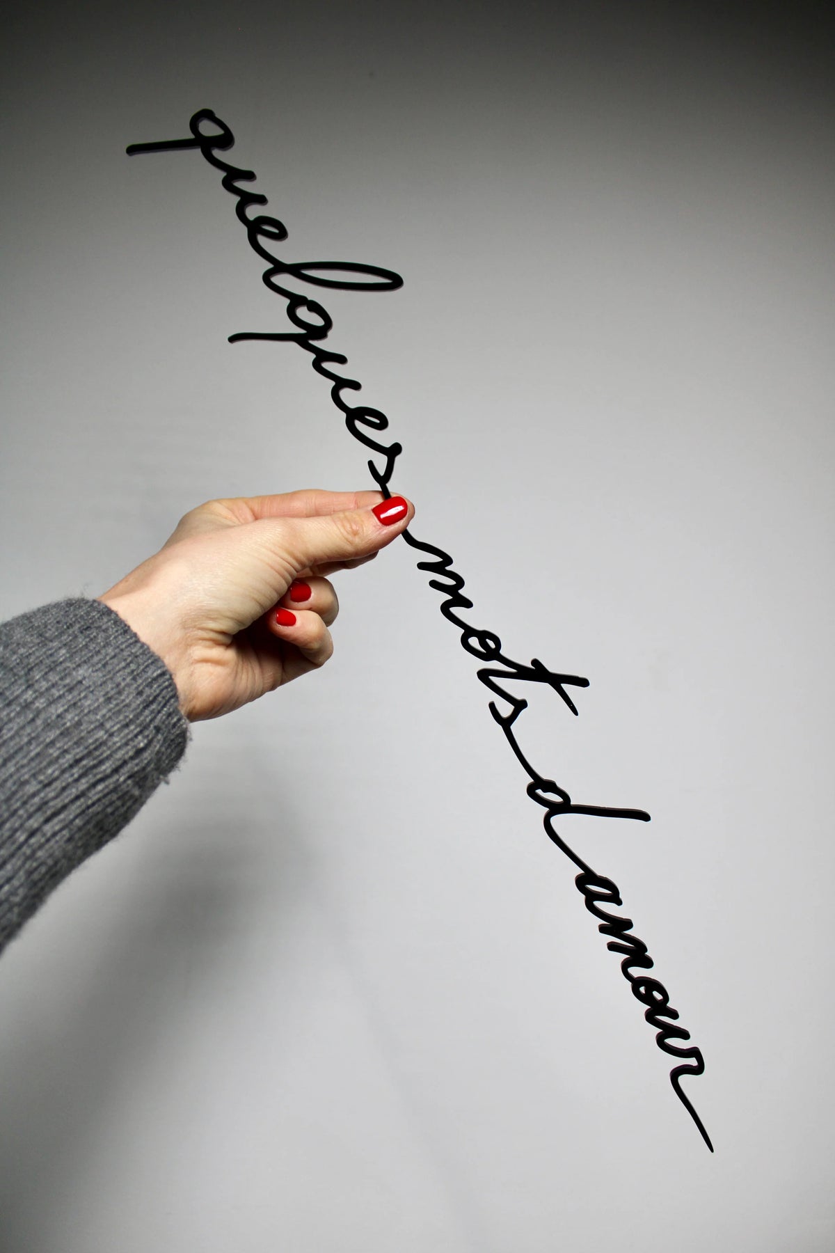 Décoration murale - Quelques mots d'amour