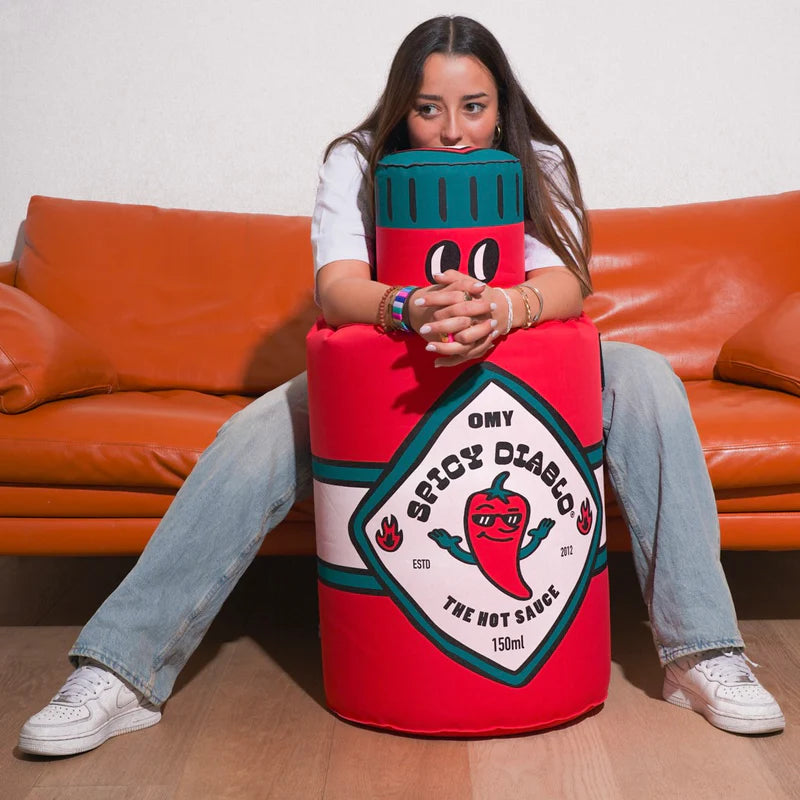 OMY Coussin géant gonflable - Spicy Diablo
