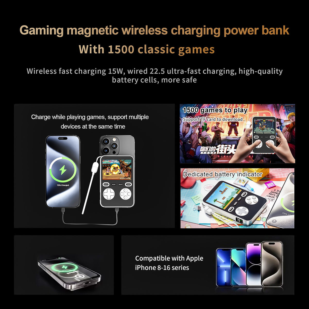 Console de jeux et batterie externe