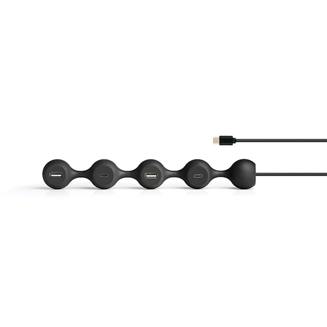 Hub-C Peas 4 ports - Noir