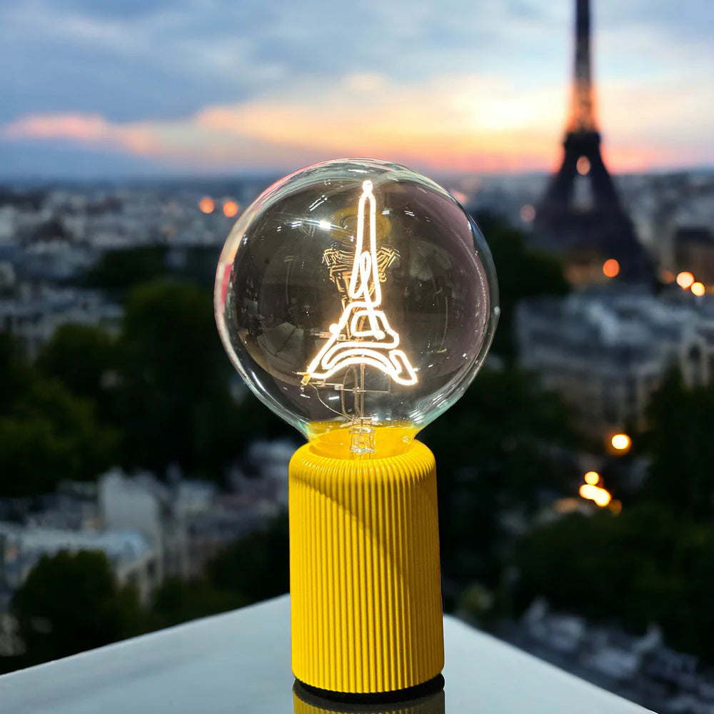 Ampoule Tour Eiffel pour socle portable sans fil
