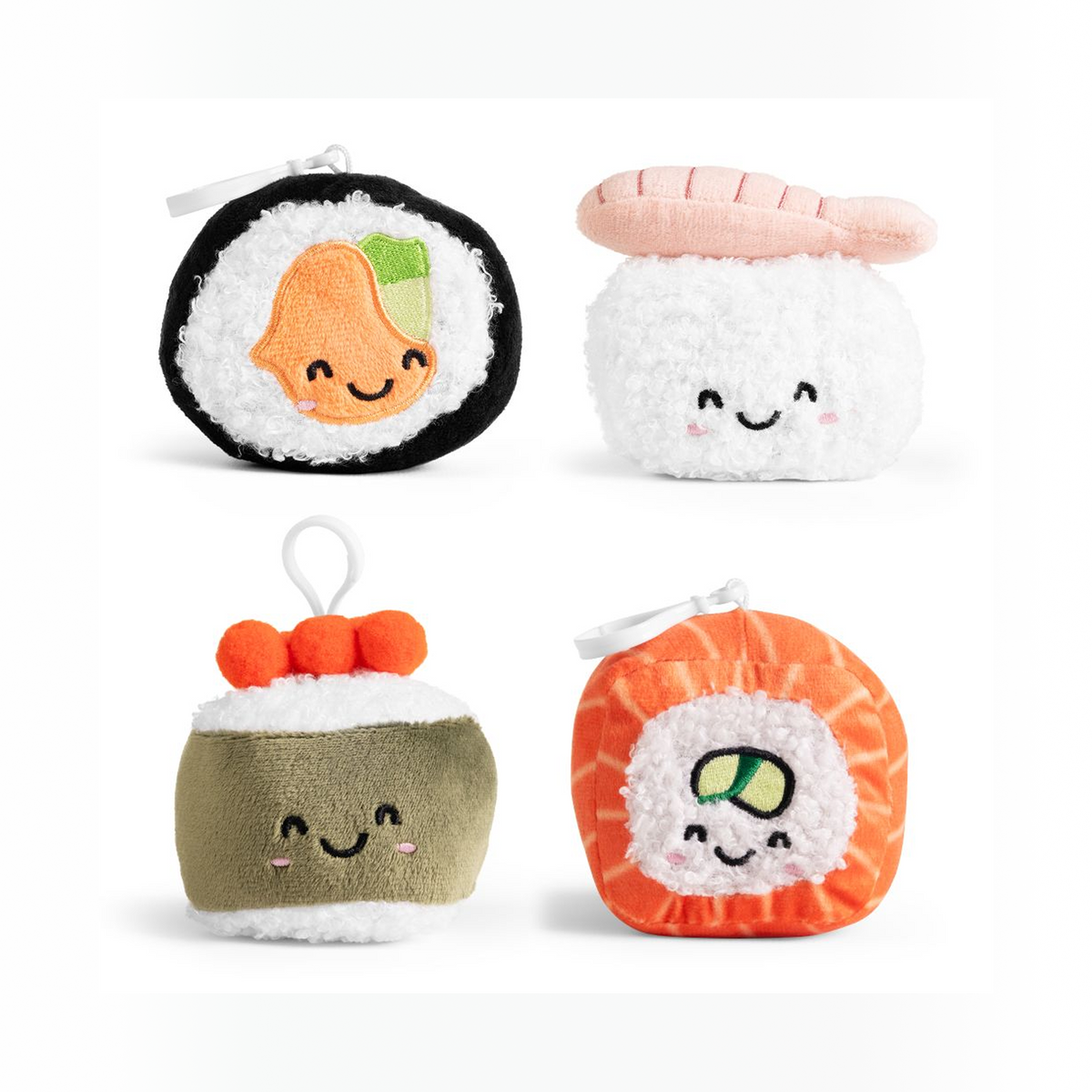 Porte clés - Peluche sushi.
