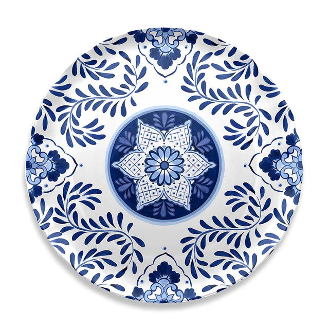 Plateau rond mélamine Ø 40cm - Santorini