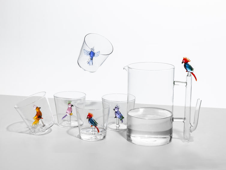 Ichendorf Talking Trees Verre - oiseau tropical