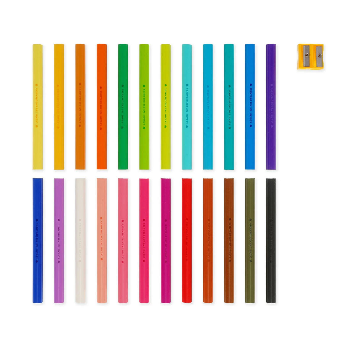 Legami 24 Crayons de couleur Teddy friends