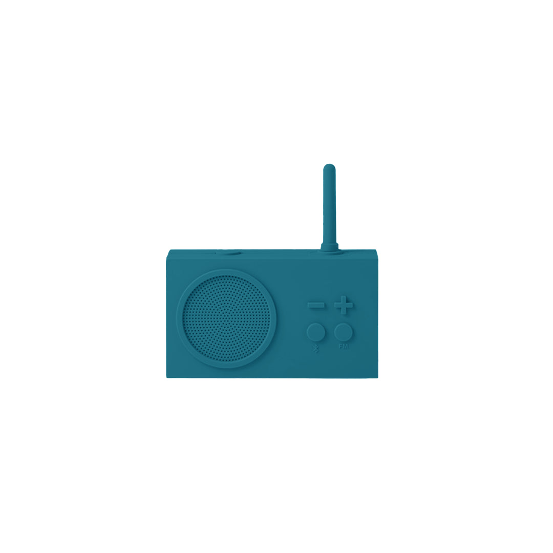 Tykho 3 enceinte bluetooth avec radio fm - bleu canard