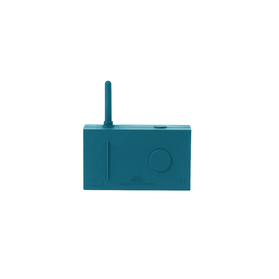Tykho 3 enceinte bluetooth avec radio fm - bleu canard