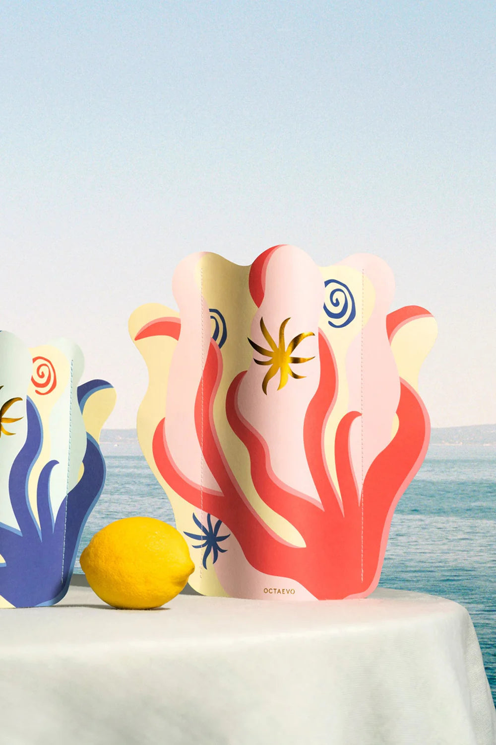 Mini Vase déco papier - Amalfi