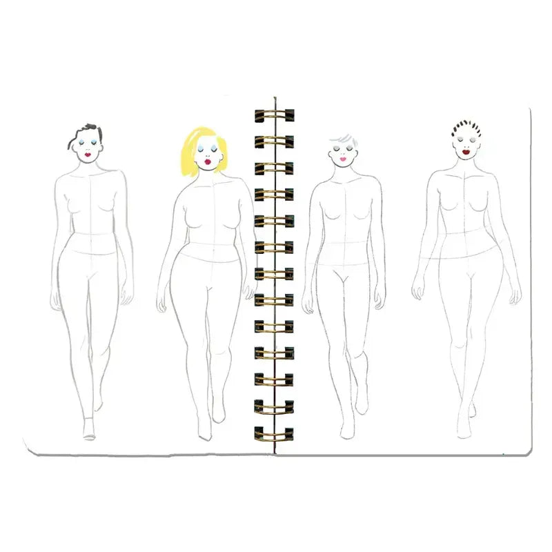 Carnet mes croquis de mode