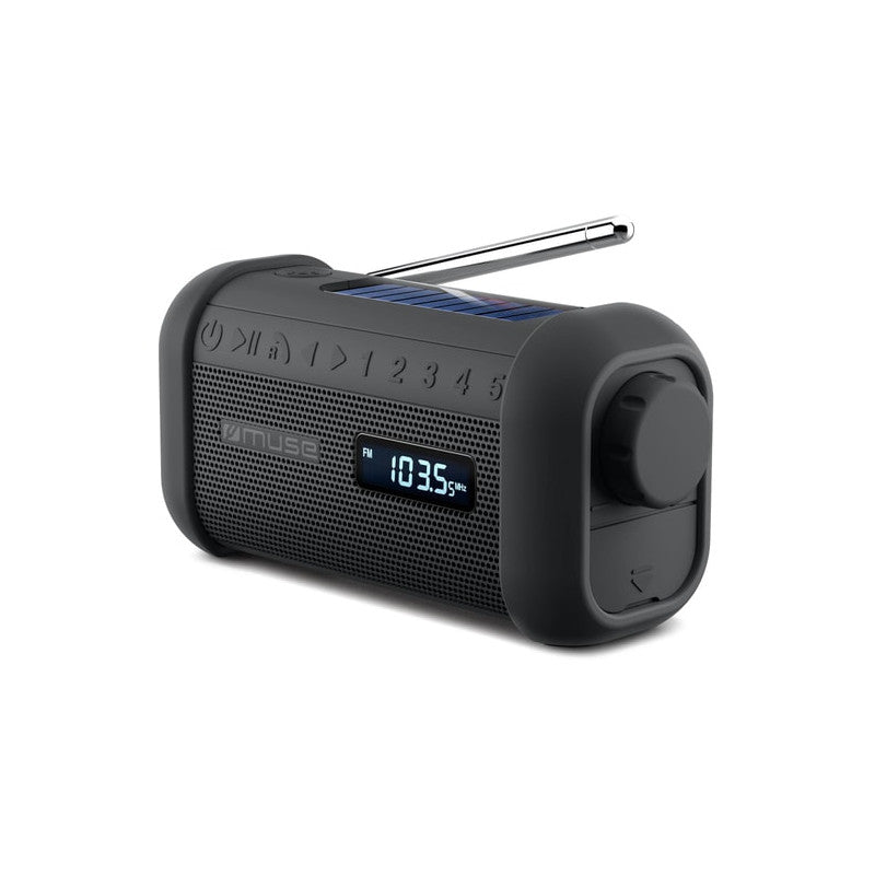 Enceinte Bluetooth portable + radio + lampe torche