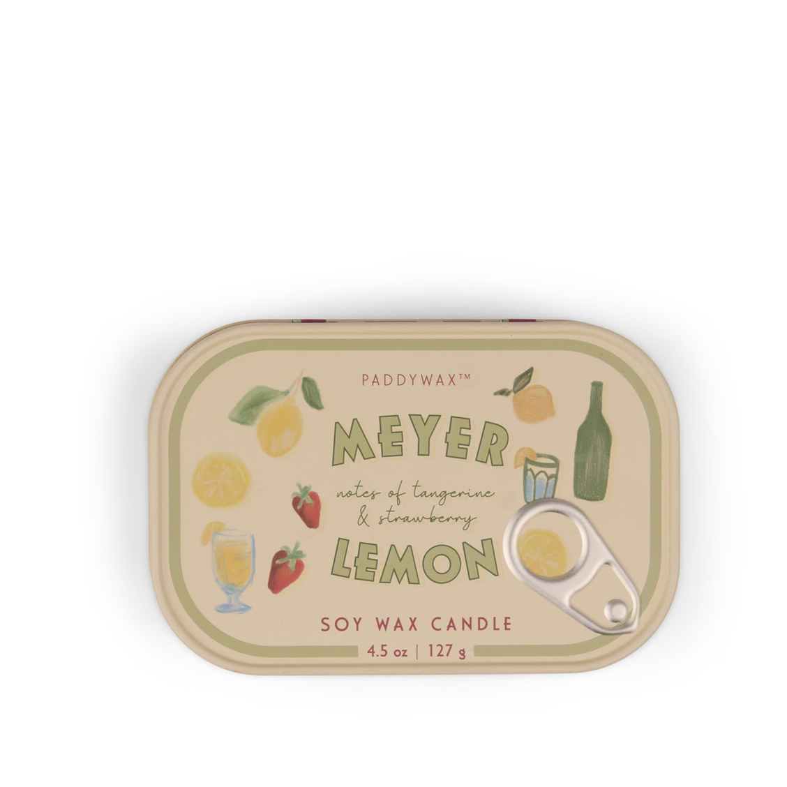 Bougie parfumée Bistro Tin - Meyer lemon