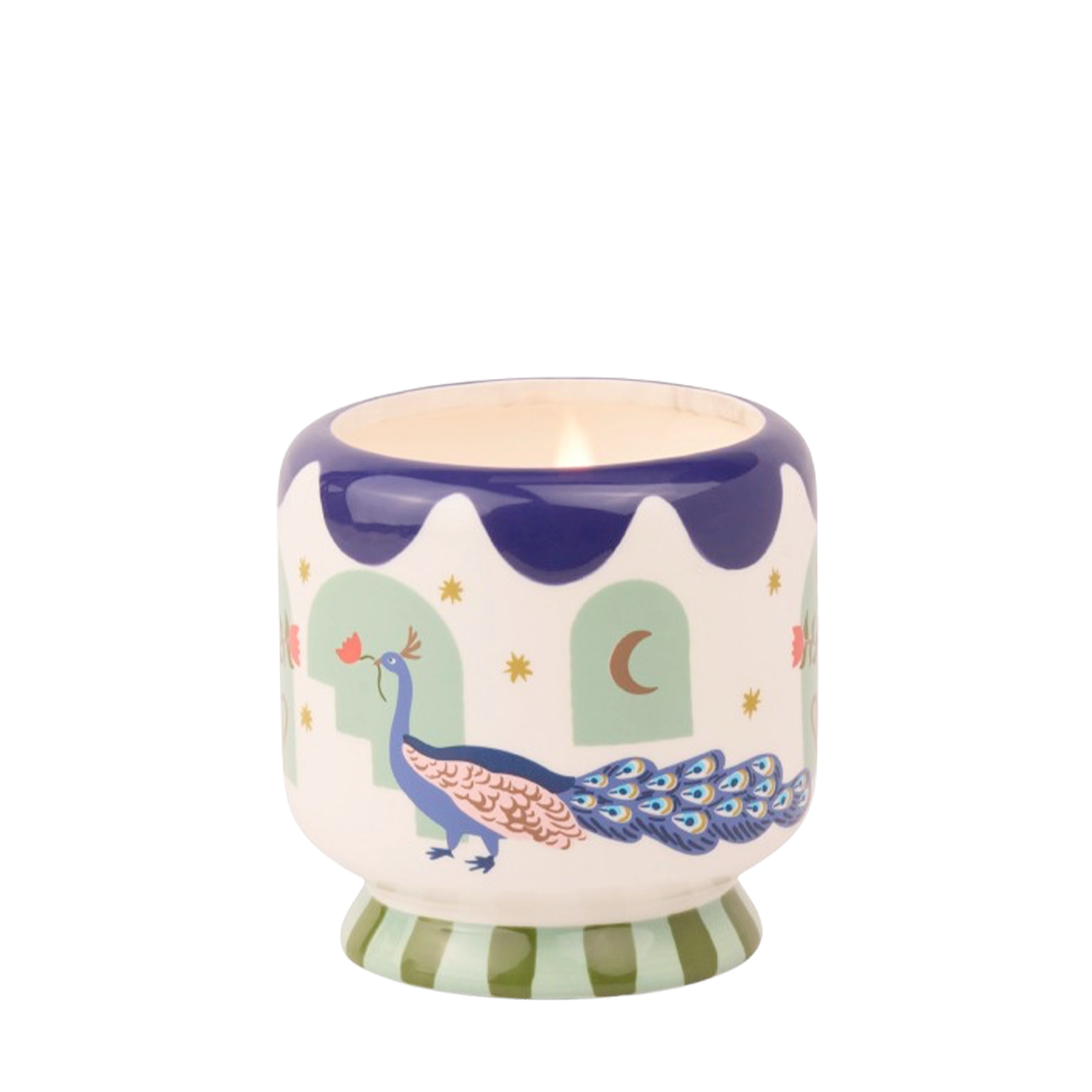 Bougie parfumée Adopo Peacock - Citron vert