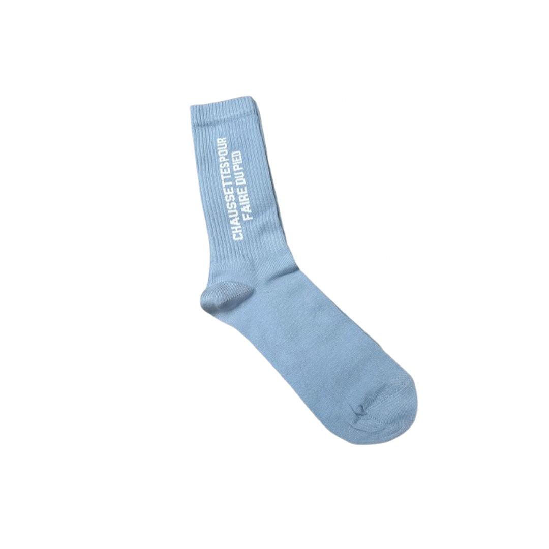 Chaussettes - pour faire du pied 40/45 Bleu