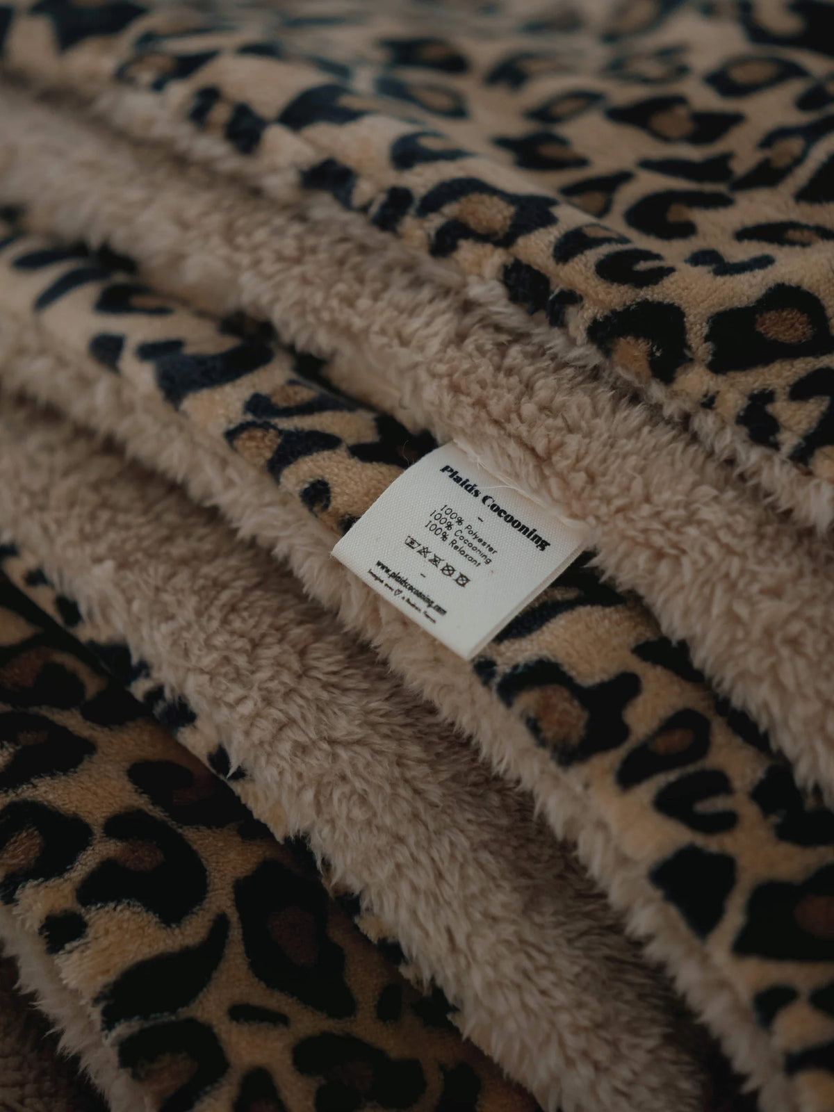 Plaid polaire Wild Léopard