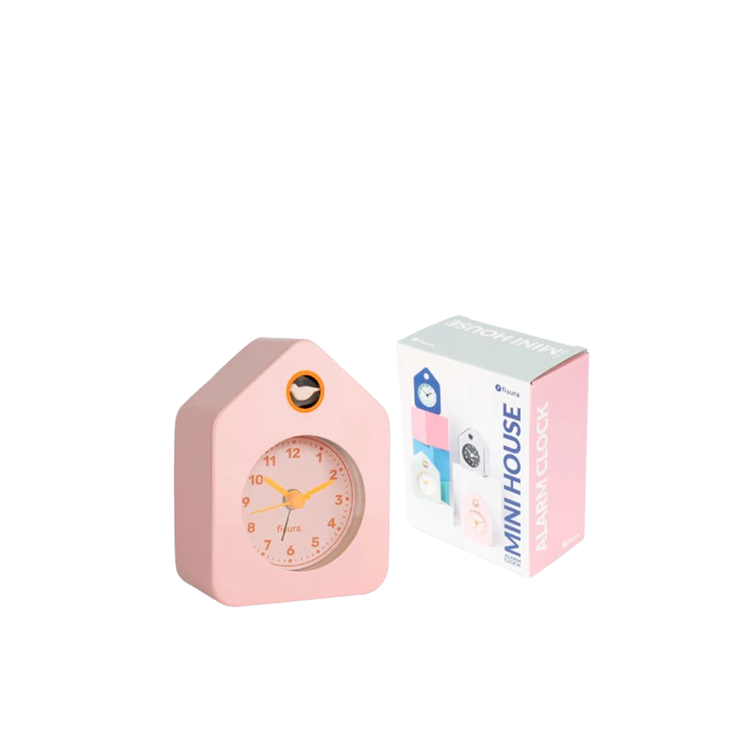 Mini réveil Coucou - rose