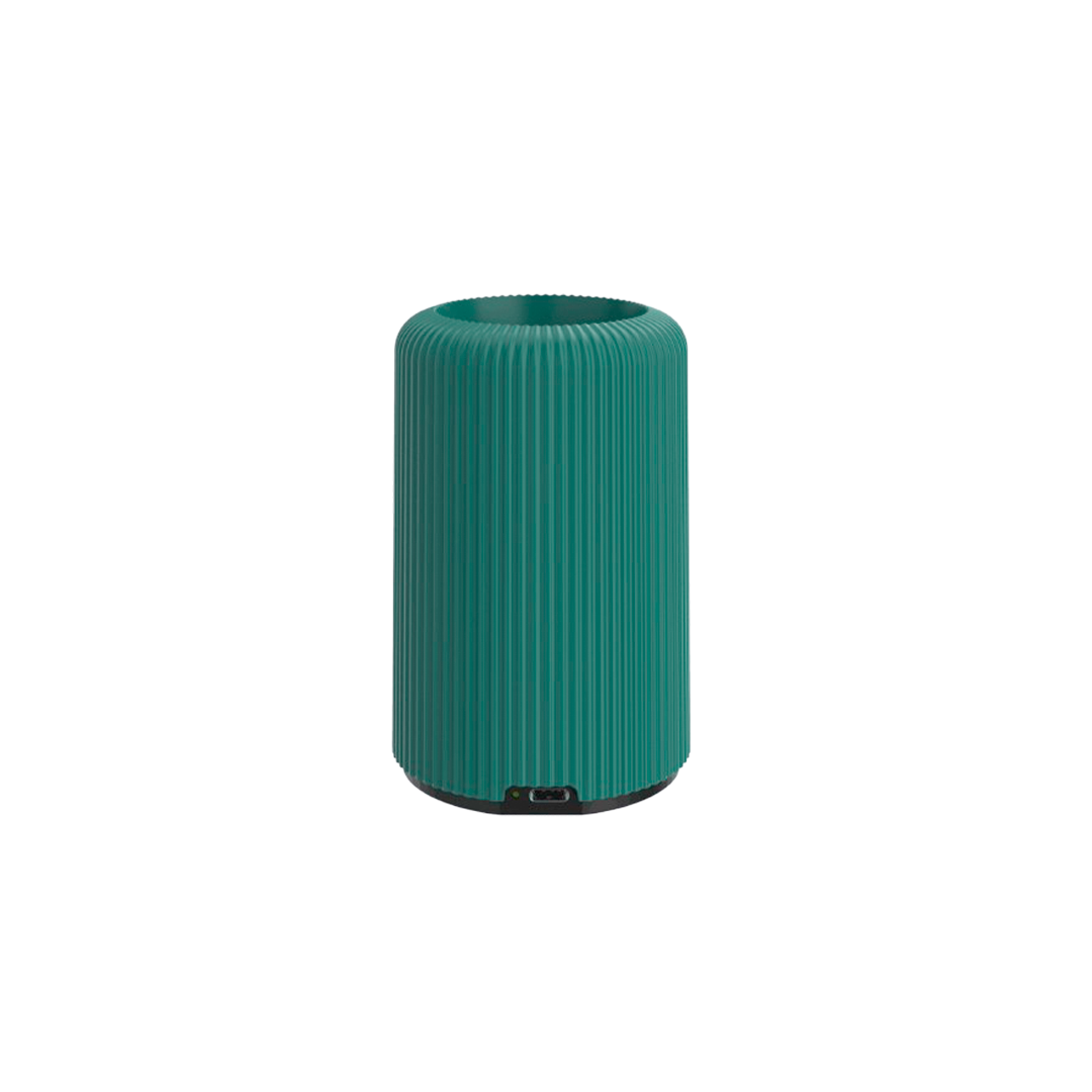 Socle Pop Sans Fil pour ampoule message - Emeraude