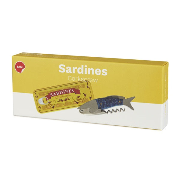 Tire-bouchon sardines