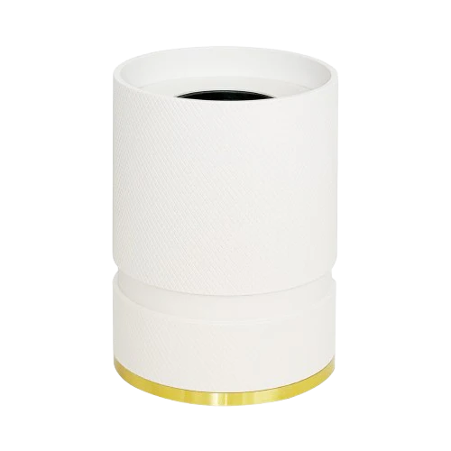 Socle pour ampoule message blanc - h.10 cm