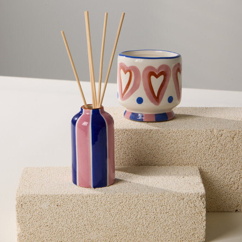 Diffuseur Adopo Hearts - Vanille et bois de Rose