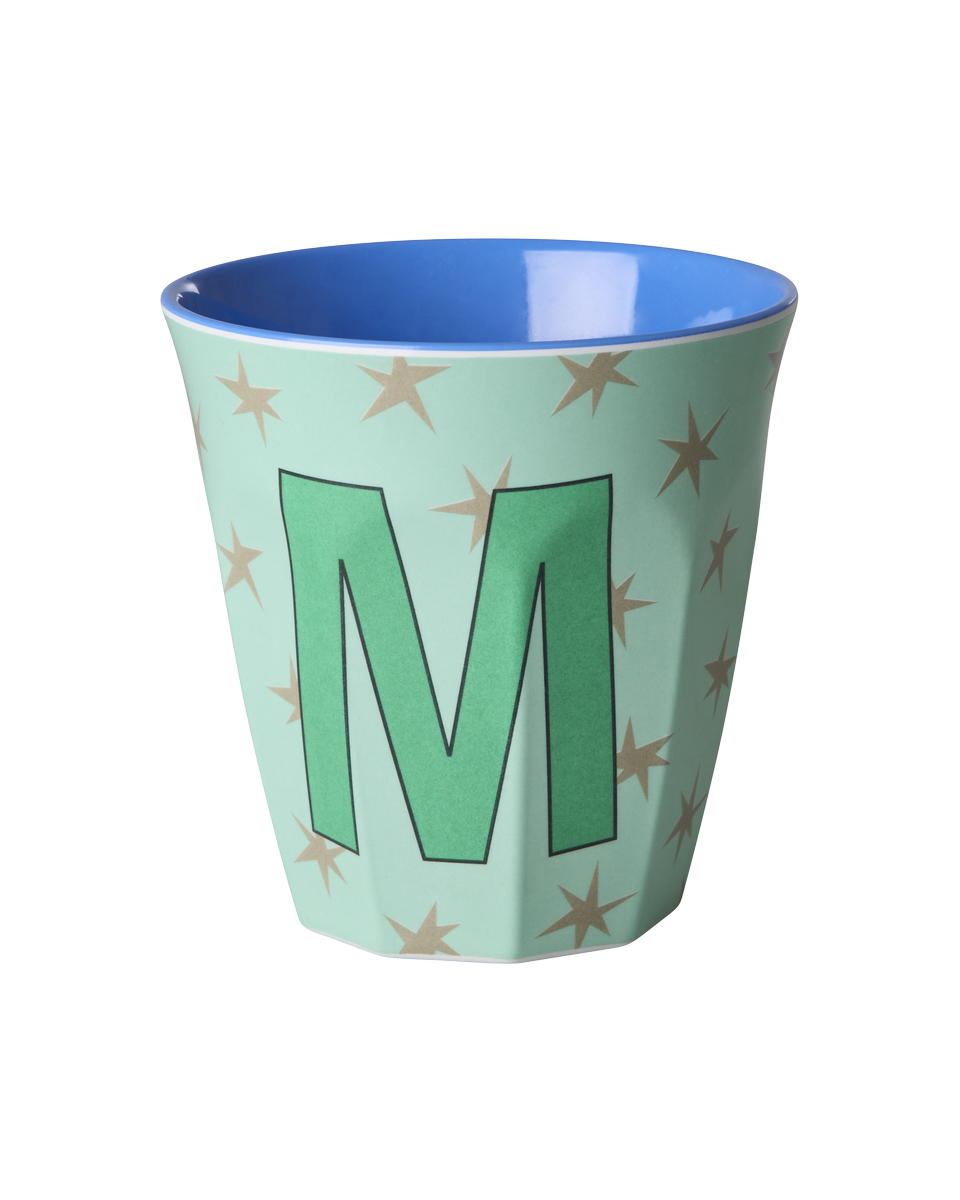 Gobelet Lettre mélamine Stars