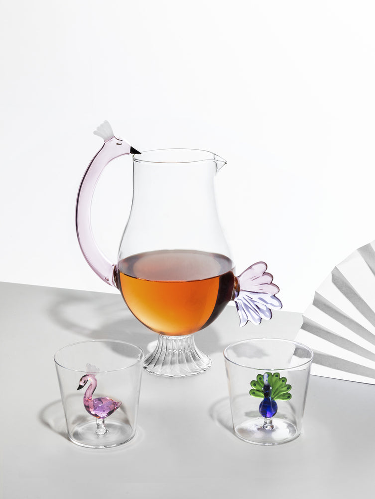 Ichendorf Animal Farm Verre - Flamant rose
