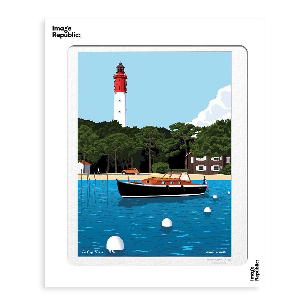 Affiche Mariotti - Cap Ferret