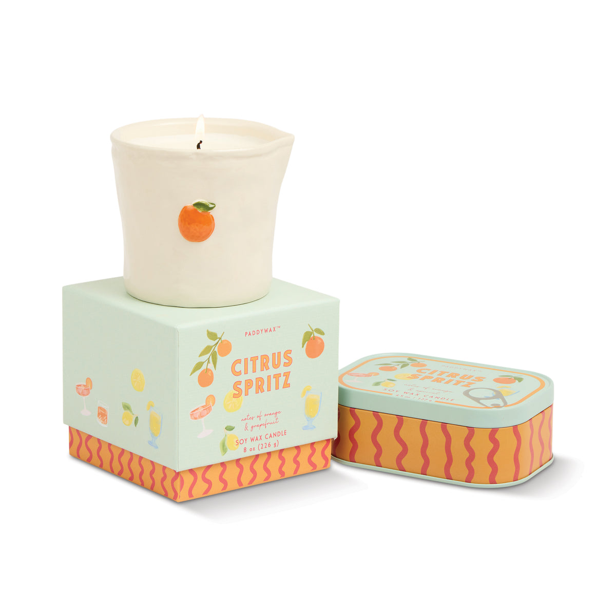 Bougie parfumée Bistro -  Citrus & Spritz