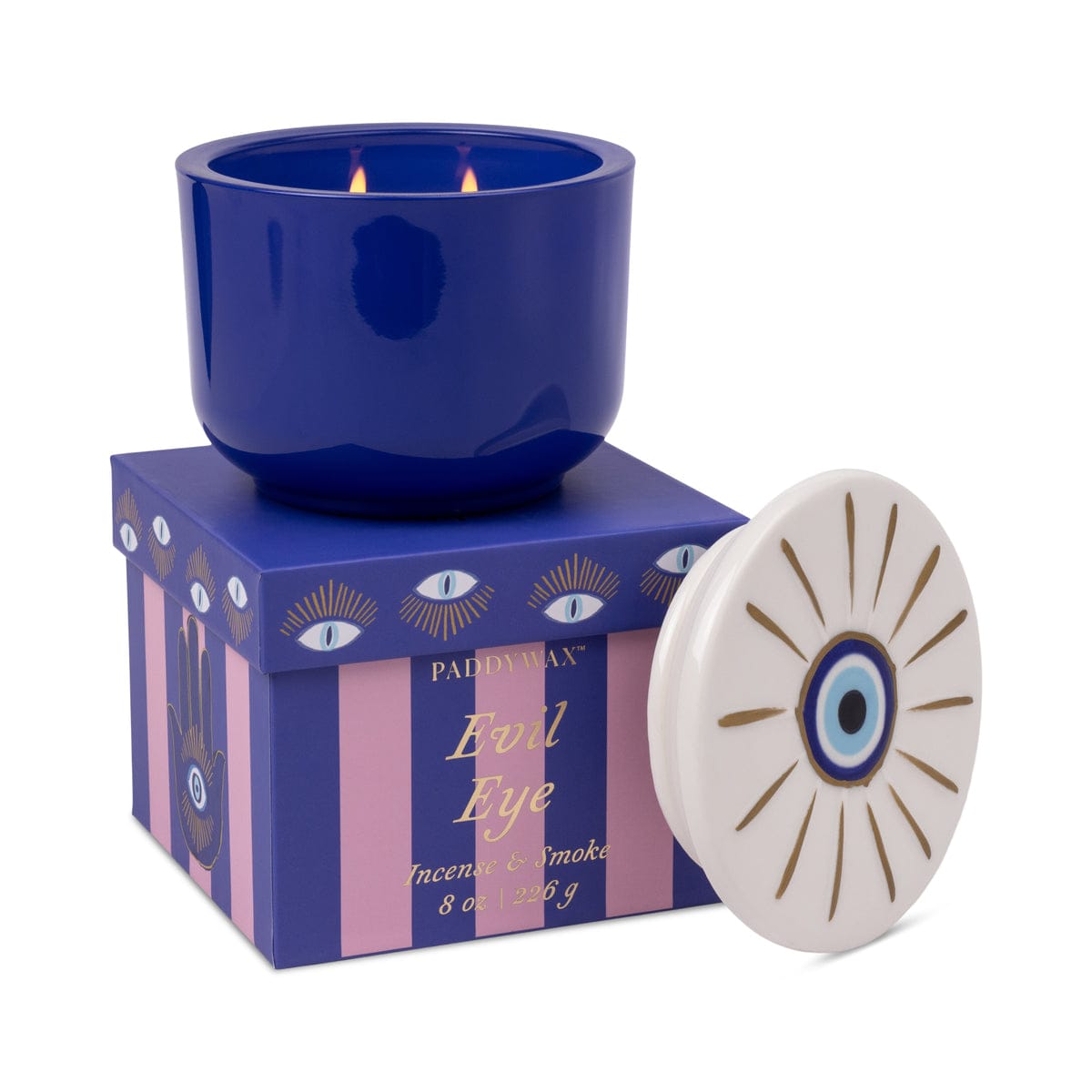 Bougie parfumée Charmed oeil - Encens & fumée