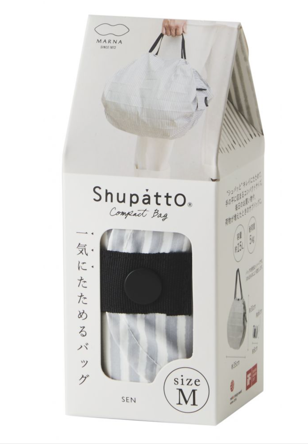 Sac shopping Shupatto M - SEN (Stripe)