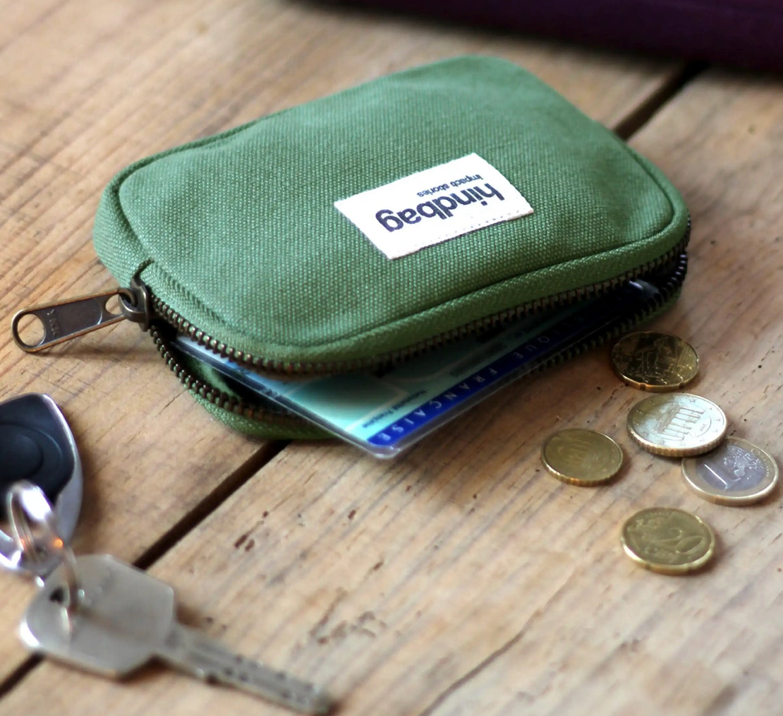 Petit porte-monnaie Lili - Olive
