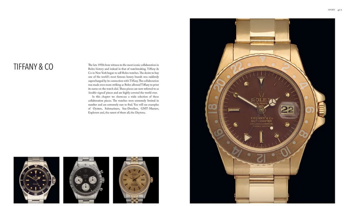 Livre Déco - Vintage Rolex