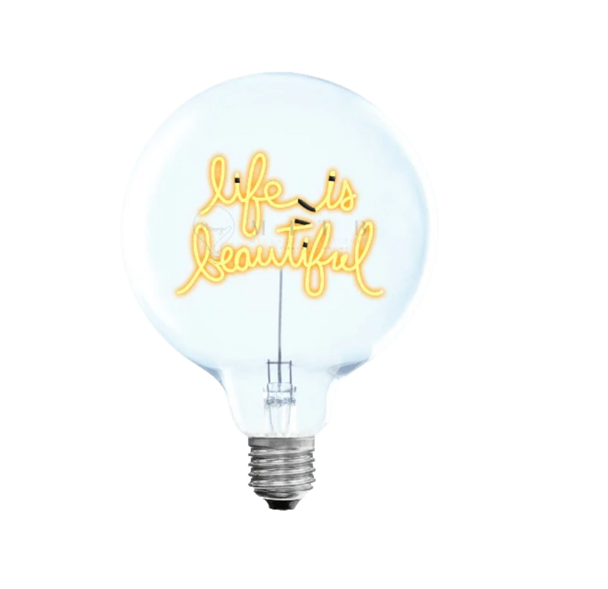 Ampoule Life is beautiful pour socle portable sans fil